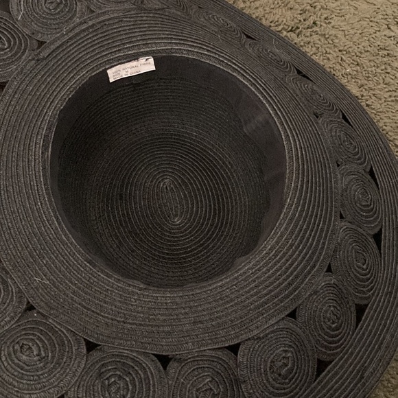 Black vintage sun hat main image 7